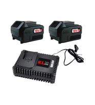 KLPro 2 ADET 18V 5.0AH AKÜ + 1 ADET 4.0A ŞARJ CİHAZI SET KLASET18-50