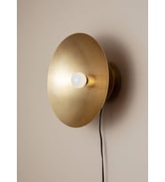 Mylights Vintage Aplik Aplik Duvar Lambası Bronz Boyalı 30 Cm Cap Gece Lambası Eskitme