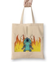 Angry Stitch Bez Çanta Uzun Saplı