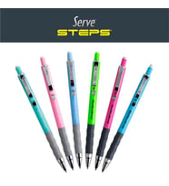 Serve Steps Versatil Fosforlu 0.7mm 36'lı Stand