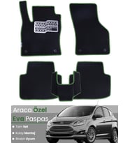 FORD C-MAX (2011-2024) Uyumlu EVA Paspas Tam Set–Araca Özel,Su Geçirmez,Hızlı ve Kolay Montaj