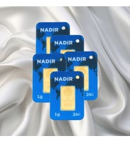 5 ADET 1 GR 24 AYAR NADİR GRAM ALTIN