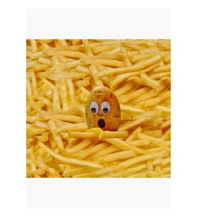 Patates Kızartması Için Yas, Komik, Şaka, Patates, Patates, Patates Tablo Ahşap Poster Dekoratif