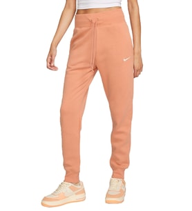 Nike Sportswear Phoenix Polar Kadın Yüksek Bel Eşofman Altı Turuncu