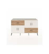 Hyperion Konsol 3 Raflı 2 Çekmeceli 4 Kapaklı 176x44x99 Aytaşı-Aytaşı/Çam