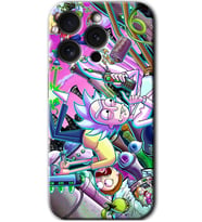 İphone 15 Pro Kılıf HD Desen Baskılı Kılıf - Graffiti Çizgi Film
