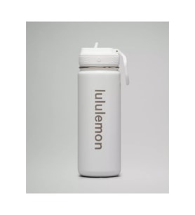 Lululemon Paslanmaz Çelik Termos 18 Oz (530 ml) Çift Katmanlı Paslanmaz Çelik Vakumlu Termos