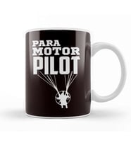 Paramotor Pilot Paramotoring Extreme Sports Paragliding PPG Kupa Bardak Porselen