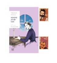 Kendine Ait Bir Oda  - Virginia Woolf  - İthaki Yayınları - Not Defter Seti (Renksiz)