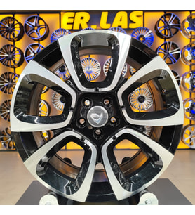 4 Adet BK-5850 7*17 5*98 ET43 58,1 BLACK MACHINED JANT (Takım)