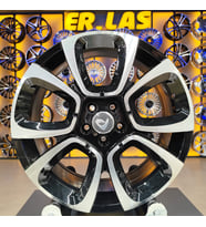 4 Adet BK-5850 7*17 5*98 ET43 58,1 BLACK MACHINED JANT (Takım)