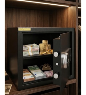 Closter CLS-25 PRO Üst Segment Çelik Para Kasası 25x35x25 cm