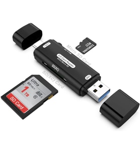 Micro SD Kart Okuyucu Type C to USB 3.0 Çevirici OTG 5 Gbps Hafıza Kartı Okuyucu Adaptör Micro SD Card Reader RKTSD