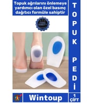 #TopukPedi Konfor Pedi Jel Destekli Yastıklama Yumuşak Ayakkabı Kadın Darbe Emici Şık Topuk Silikonu