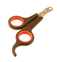 River World Ergonomik Kaymaz Saplı Çelik Uçlu Küçük Boy Köpek Kedi Evcil Hayvan Tırnak Makası ve Pati Bakım Aleti