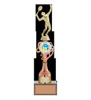 ODAK KUPA - Figürlü Kupalar - Tenis Erkek Figürlü Kupalar FG-036 C - 38 cm