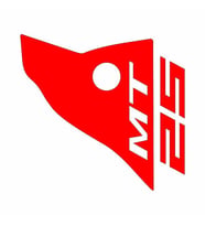 YAMAHA  MT-25 UYUMLU KIRMIZI SİPERLİK STİCKER SET