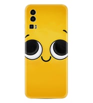 General Mobile Gm 23 Kılıf Resimli Desenli Silikon Platinium Series Yellow 1831
