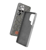 Onegif  Galaxy S25 Ultra Bright Simli Kapak - Gümüş