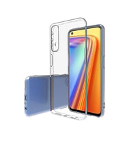 Realme 7 Pro Kılıf Lüx Şeffaf Silikon - Şeffaf