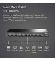 Tp-Link Tl-Sg1048, 48-Port Gigabit Rackmount Switch (Çok Renkli)