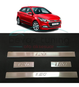 Hyundai İ20 Kapı Eşiği Kromu Nikelajı