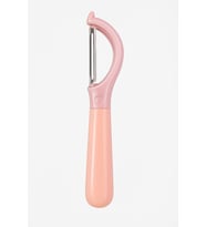 Çelik Soyucu Meyve Sebze Soyacağı Manuel ve Hızlı Soyma Sebze Kesici Mutfak Aracı (pembe)