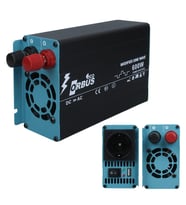 Orbus ORB600M DC 12V - 220V AC 600W/1200W Modified Sinus Sine Wave Inverter