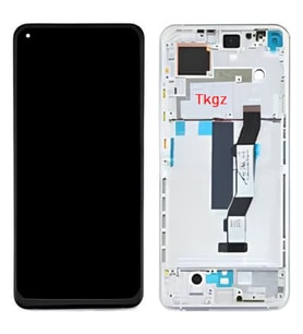 Tkgz - Xiaomi Mİ 10T Uyumlu Lcd Ekran Dokunmatik Servis ÇITALI GÜMÜŞ