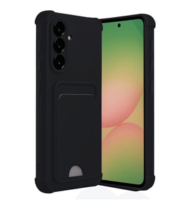 Samsung Galaxy A17 5g Kelvin Kartvizitli Silikon - Siyah