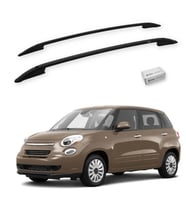 Turtle Fiat 500L 2013-2025 Tavan Çıtası Crown Siyah