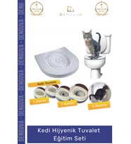 #KediKlozeti Özel Üretim Ekonomik Çevre Dostu Klozet Uyumlu Catnip Katkılı Kedi Hijyenik Tuvalet Eği
