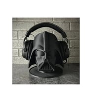 Siyah Renk Darth Vader Kulaklık Standı, Darth Vader Büstü, Star Wars Kulaklık Askısı