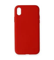 iPhone Xr Kılıf Nano İçi Kadife Silikon - Kırmızı