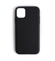 iPhone 11 ile Uyumlu Cappy Silikon Kılıf Siyah
