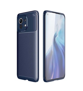 Xiaomi Mi 11 Kılıf Esnek Soft Karbon Tasarım Legion Serisi (Lacivert)