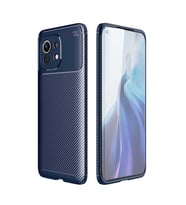 Xiaomi Mi 11 Kılıf Esnek Soft Karbon Tasarım Legion Serisi (Lacivert)