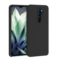 Xiaomi Redmi Note 8 Pro İnce Mat Silikon Kılıf Siyah