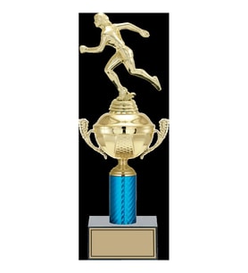 ODAK KUPA - Figürlü Kupalar - Atletizm Kadın Figürlü Kupalar FG-052 C - 38 cm