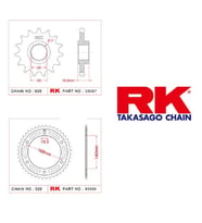 RK BMW F700/800 15/48T Ön Arka Dişli Set 520 (Metal)