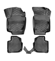 Rizline 3D Oto Paspas Siyah Renk Seat Toledo 2012 - Sonrası ile uyumlu