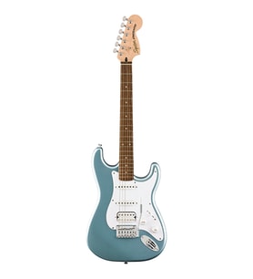 Squier 0378180583 Affinity Stratocaster Junior HSS Gitar (Ice Blue Metallic)  Kısa Skala Buz Mavisi Renk ve Başlangıç İçin İdeal