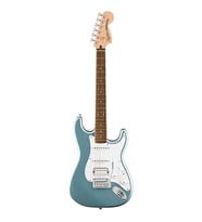 Squier 0378180583 Affinity Stratocaster Junior HSS Gitar (Ice Blue Metallic)  Kısa Skala Buz Mavisi Renk ve Başlangıç İçin İdeal