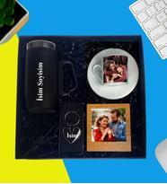 Kişiye Özel Premium Kutu Termos Kulplu Bardak Fotoğraflı Türk Kahve Fincanı Özel Kalp Metal Anahtarlık Ahşap Mdf Masaüstü Resimli Çerçeve