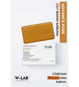 W-Lab Kozmetik Advance Pure Sabun 125 g