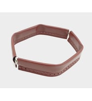Angel Çanta Aksesuar Bordo Renk Derili Metal Çanta Ağzı 25 Cm