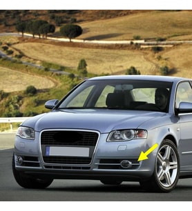 Audi A4 B7 2005-2008 Sol Sis Farı Üst Plastik Parçası 8E0807173