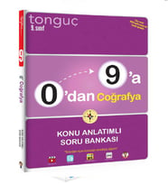 Tonguç Yayınları 0'dan 9'a Coğrafya Konu Anlatımlı Soru Bankası