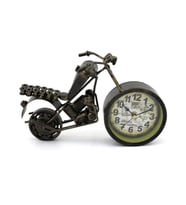 El Yapımı Metal Motosiklet Biblo Saat Model 6 (Karışık)