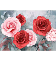 Nova Puzzle 1000 Parça Puzzle - Pembe ve Kırmızı Güller